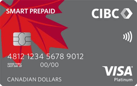 cibc smart prepaid visa card|cibc euro prepaid card.